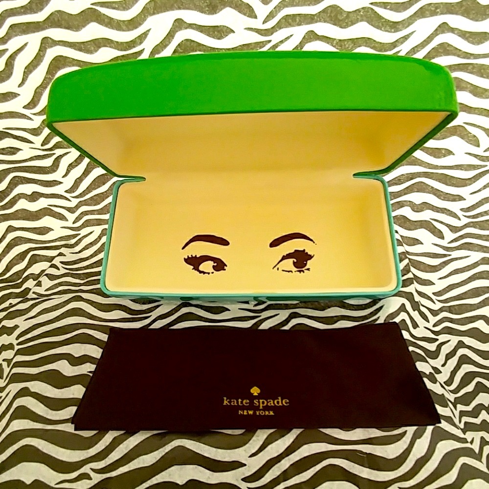 Authentic kate spade glasses case